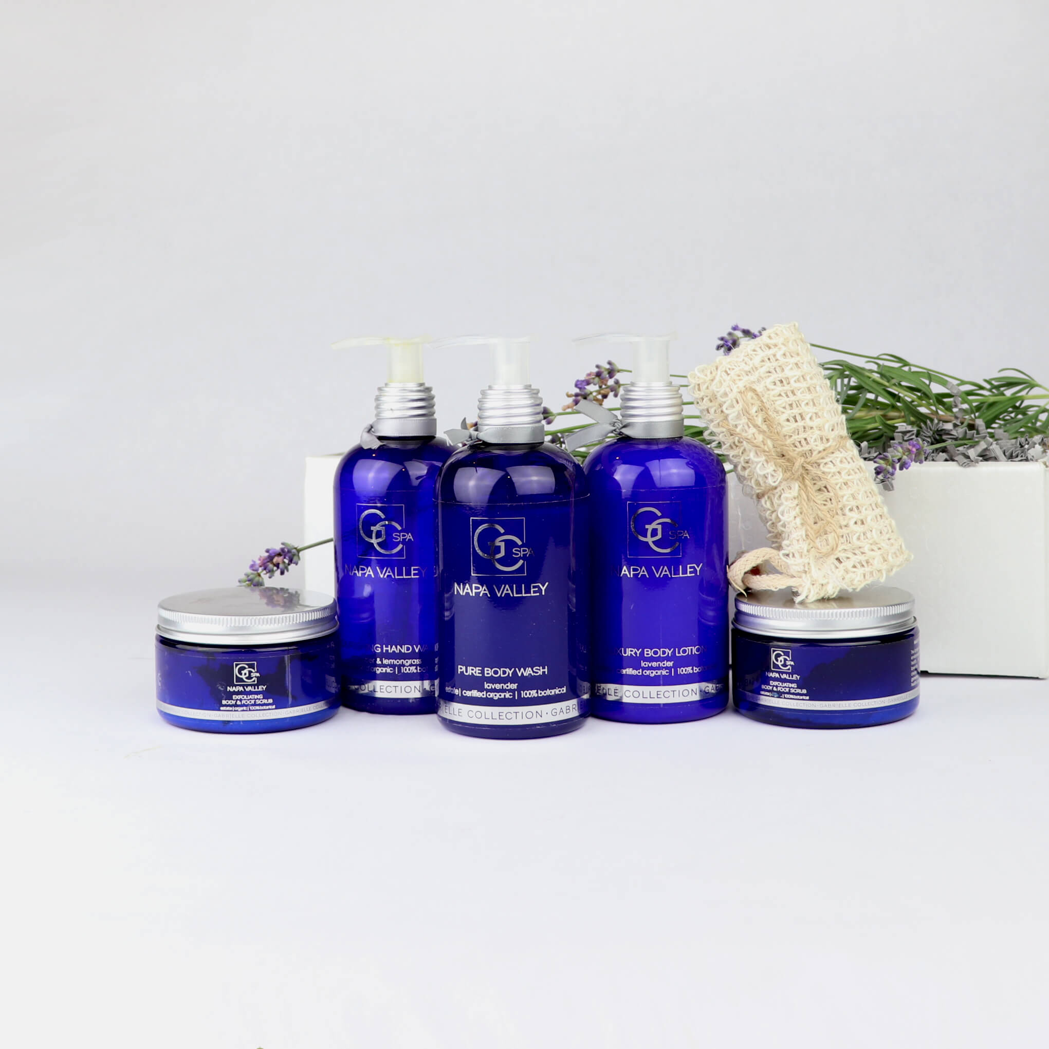 Lavender Spa Shower Set