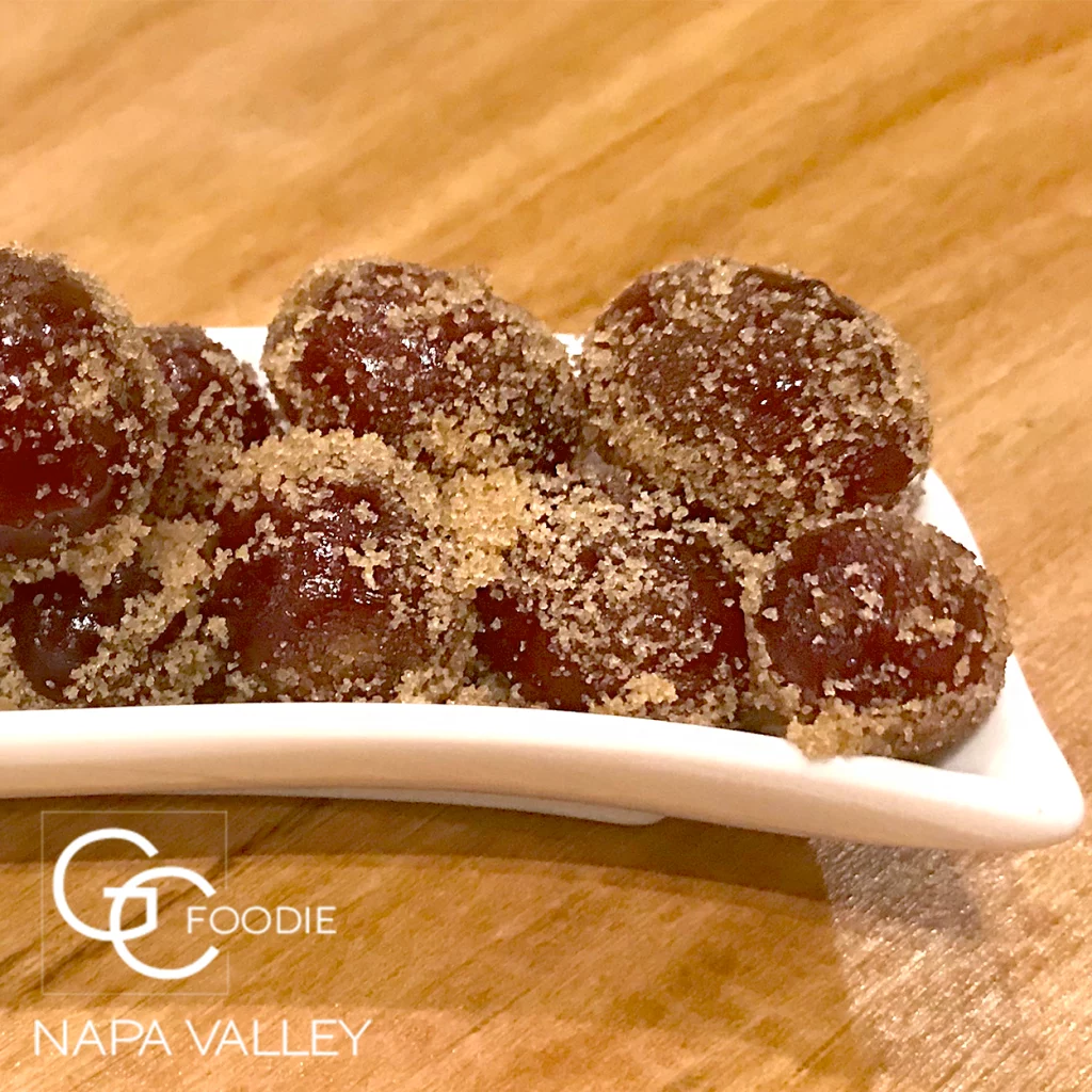 Foraged Wild Mint Brown Sugared Grapes - O'Connell Family Wines