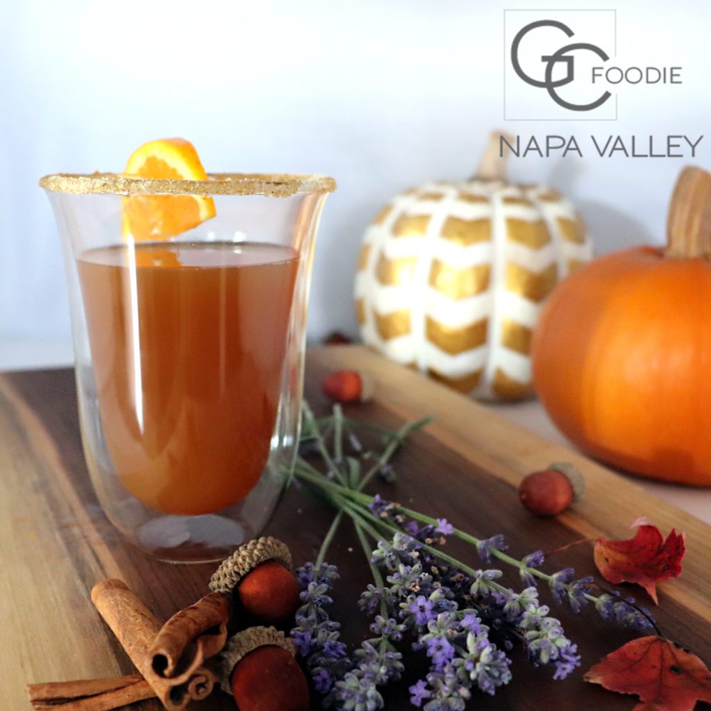 Steaming Lavender Citrus Apple Cider Tea - O'Connell Family Wines
