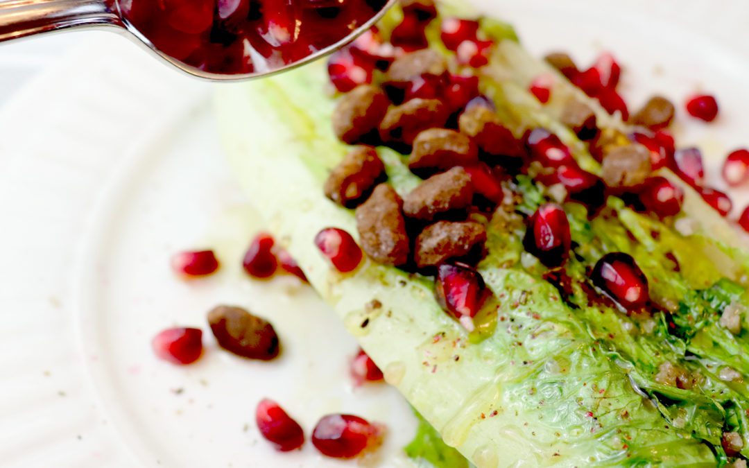 Savory Olive Oil Grilled Hearts of Romaine
