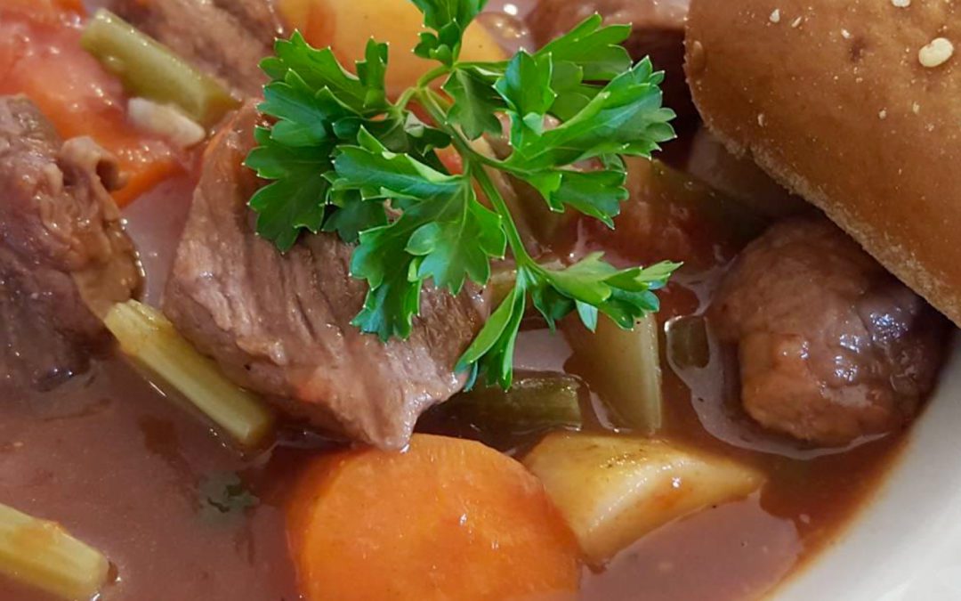 Hearty Napa Beef Stew with Red Wine