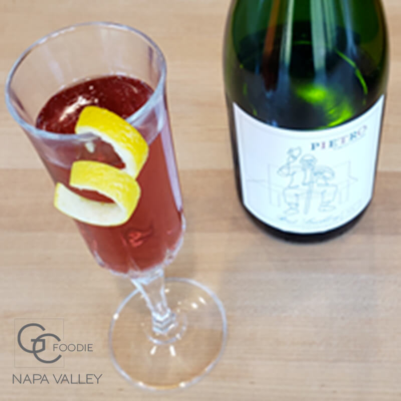 KIR IMPÉRIAL – FRENCH SPARKLING WINE COCKTAIL
